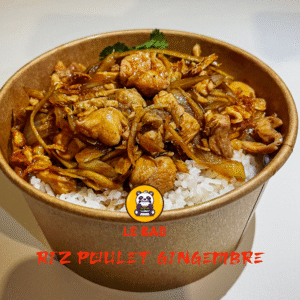 Riz Poulet Gingembre