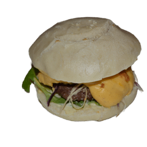 Bao Burger Frites + Boisson + Dessert