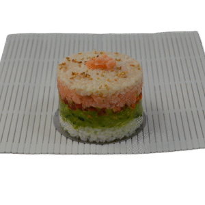 Sushi Burger Saumon + Boisson + Dessert