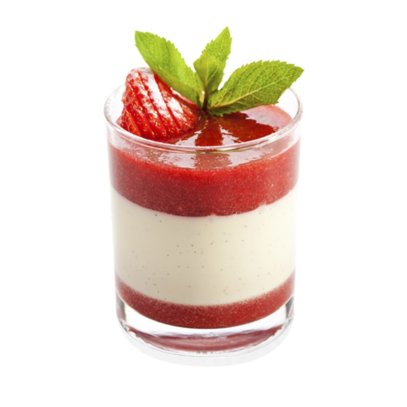 38./Panna Cotta Fraise Yusu