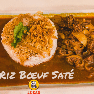 Riz Bœuf Saté